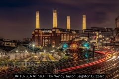 BATTERSEA AT NIGHT by Wendy Taylor, Leighton Buzzard
