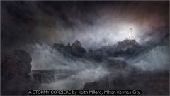 A STORMY CORBIERE by Keith Millard, Milton Keynes City