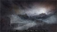 A STORMY CORBIERE by Keith Millard, Milton Keynes City