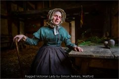 Ragged Victorian Lady by Simon Jenkins, Watford