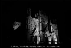 St Albans Cathedral At Night by Mark Eve, Leighton Buzzard
