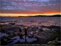Sunset Over The Lake by Maria Walker, Wantage