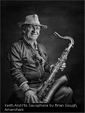 Keith And His Saxophone by Brian Gough, Amersham