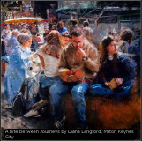 A Bite Between Journeys by Diane Langford, Milton Keynes City