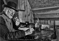 A Smoke And Whisky Before Bed by Tony King, Woodley