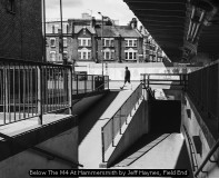 Below The M4 At Hammersmith by Jeff Haynes, Field End