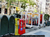 Colourful Streets Of New York by Daphne Hughes, Leighton Buzzard