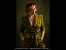 Elegance In Olive by Kristin Mason, Ealing&HH