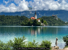 Lake Bled by Brenda Scott Oldfield, Tring