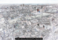 London View by David Butler, Harpenden