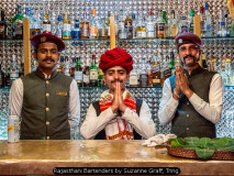 Rajasthani Bartenders by Suzanne Graff, Tring
