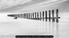 Simple Seascape by Bob Sanders, Maidenhead