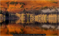 Sunrise At Derwentwater by Alvin Roussel, Tring