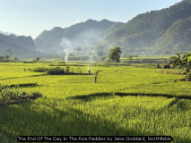 The End Of The Day In The Rice Paddies by Jane Goddard, Northfields