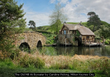 The Old Mill At Bywater by Caroline Picking, Milton Keynes City