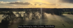 Misty Morning by Kate Cottam, Northfields