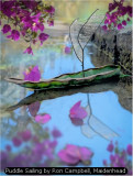 Puddle Sailing by Ron Campbell, Maidenhead