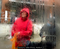 Raining by Jaffer Bhimji, Watford