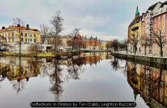 Reflections In Orebro by Tim Crabb, Leighton Buzzard