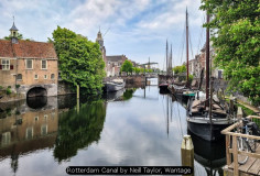 Rotterdam Canal by Neill Taylor, Wantage
