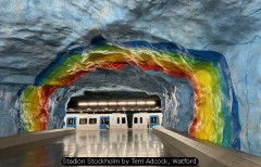 Stadion Stockholm by Terri Adcock, Watford