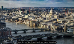 View From The Shard by Tony King, Woodley