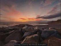West Bay Sunset by Nick Biswell, Buckingham